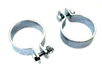Zinc 1-7/8 Muffler Clamp Set