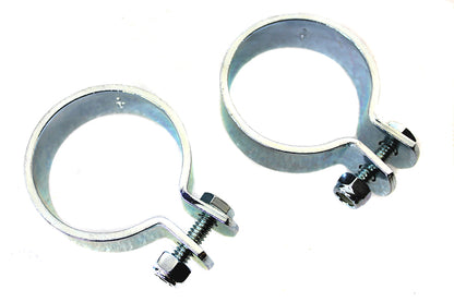 Zinc 1-7/8 Muffler Clamp Set