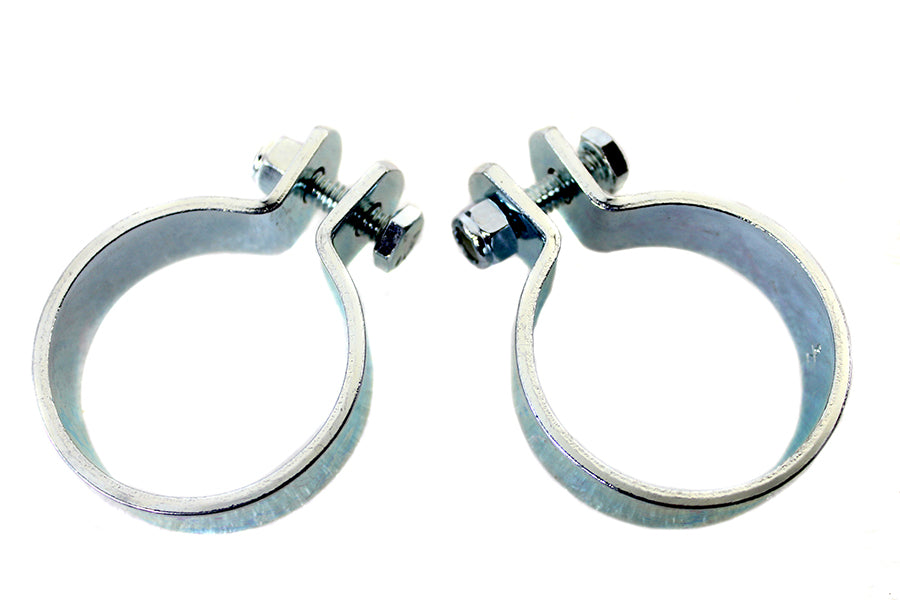 Zinc 1-7/8 Muffler Clamp Set