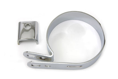 Chrome 3-1/4 Replica Muffler Clamp