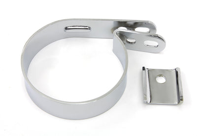 Chrome 3-1/4 Replica Muffler Clamp