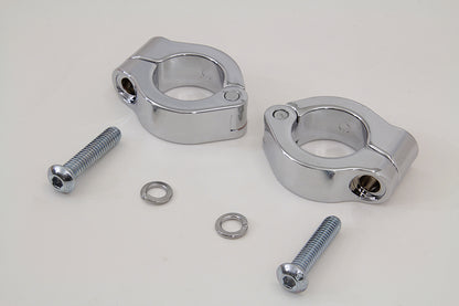 Chrome Fog Lamp Engine Bar Clamp