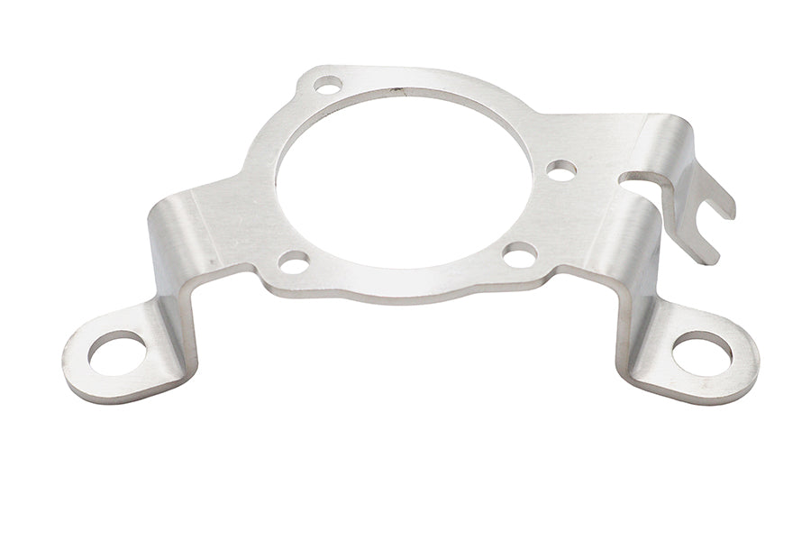 CV XL Carburetor Support Bracket Natural Stainless Steel
