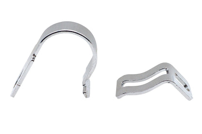 Hinged Exhaust Clamp Chrome