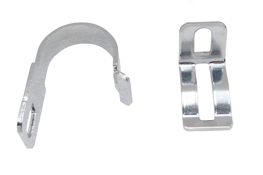 Hinged Exhaust Clamp Chrome