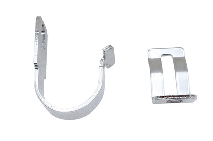 Hinged Exhaust Clamp Chrome