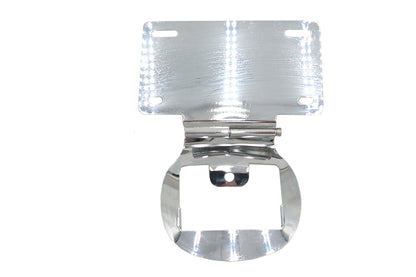 License Plate Relocation Bracket Chrome