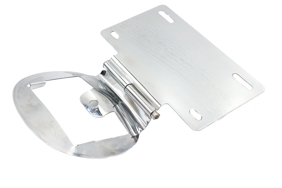 License Plate Relocation Bracket Chrome
