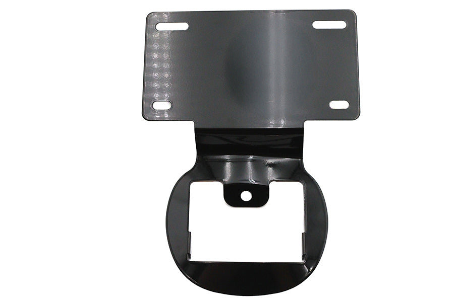 License Plate Relocation Bracket Black