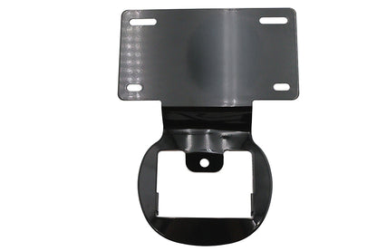 License Plate Relocation Bracket Black