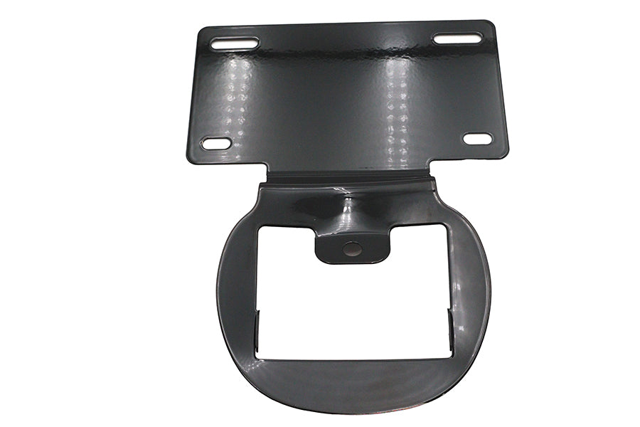 License Plate Relocation Bracket Black