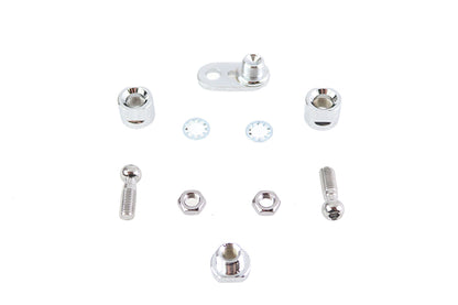 Turn Signal Swivel Assembly Kit Chrome