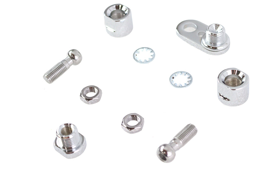 Turn Signal Swivel Assembly Kit Chrome