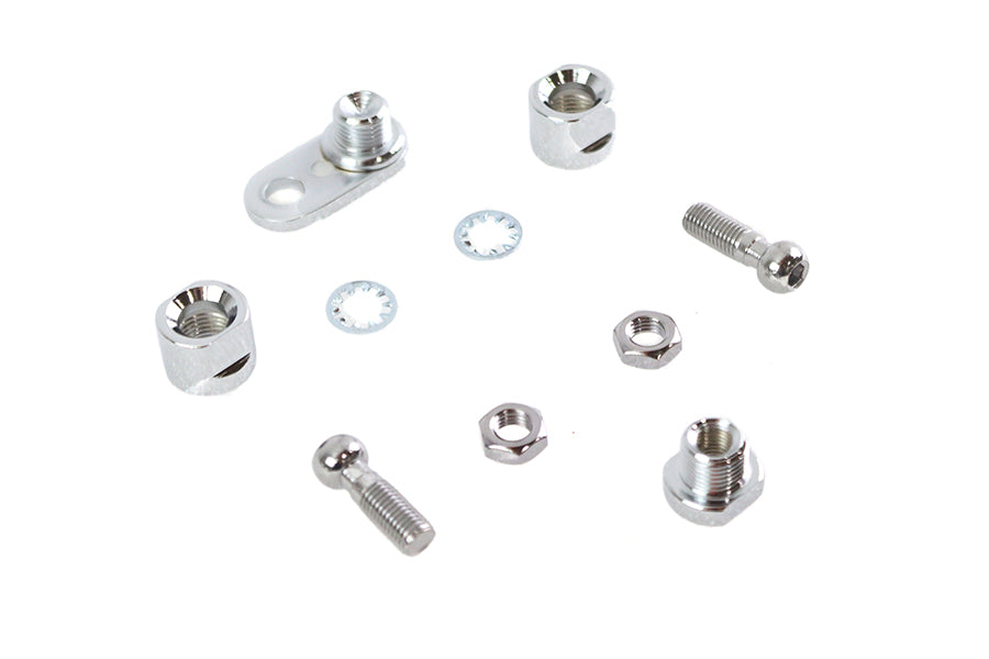 Turn Signal Swivel Assembly Kit Chrome