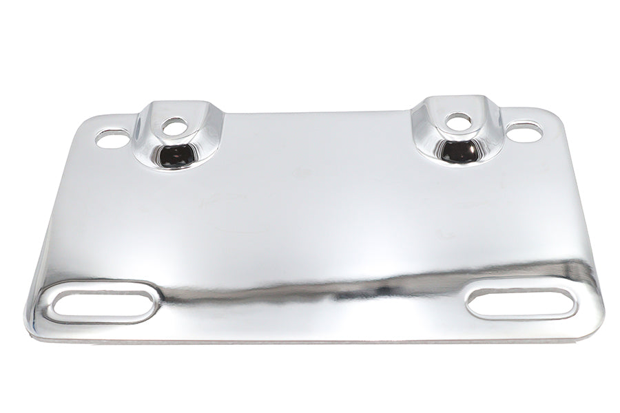 Lamp Bar Mount Plate Chrome