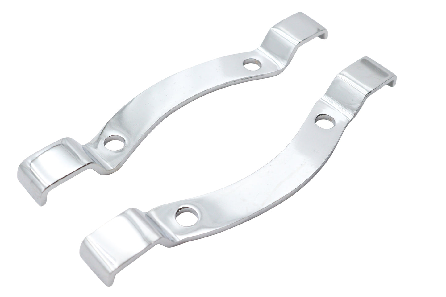 Chrome Bracket Set for Sissy Bar Pad