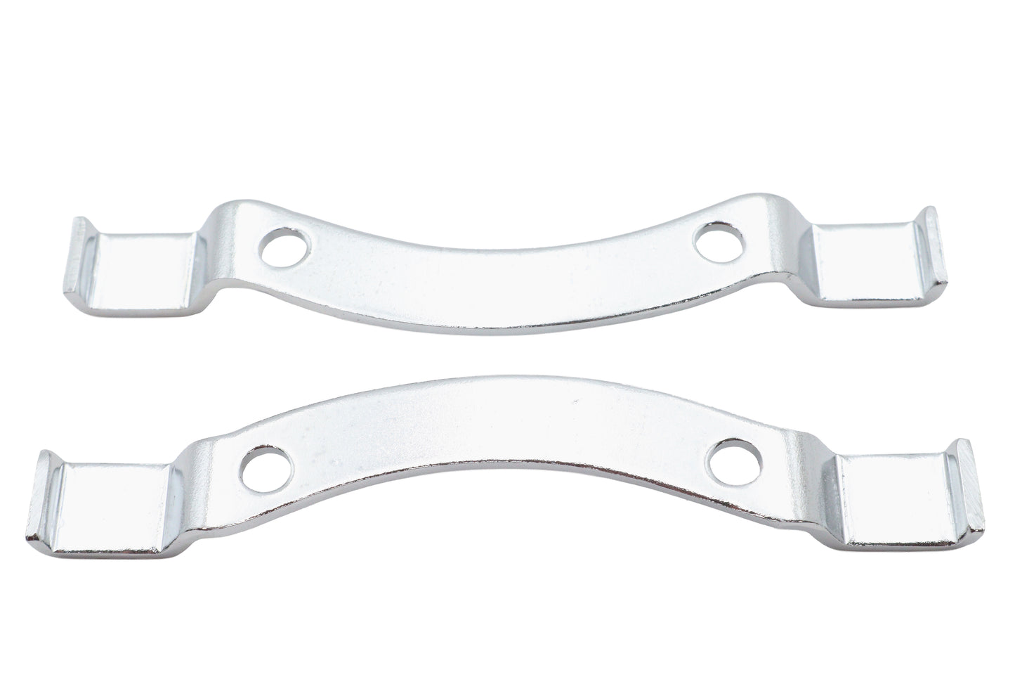 Chrome Bracket Set for Sissy Bar Pad