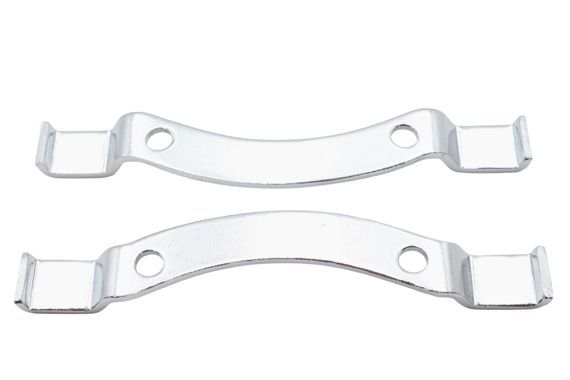 Chrome Bracket Set for Sissy Bar Pad