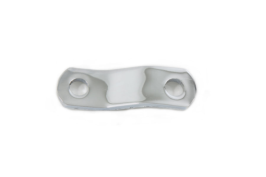 Chrome Offset Exhaust Bracket