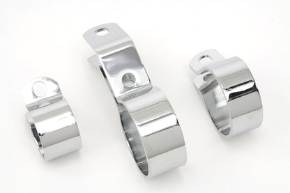 Chrome Exhaust Clamp Kit