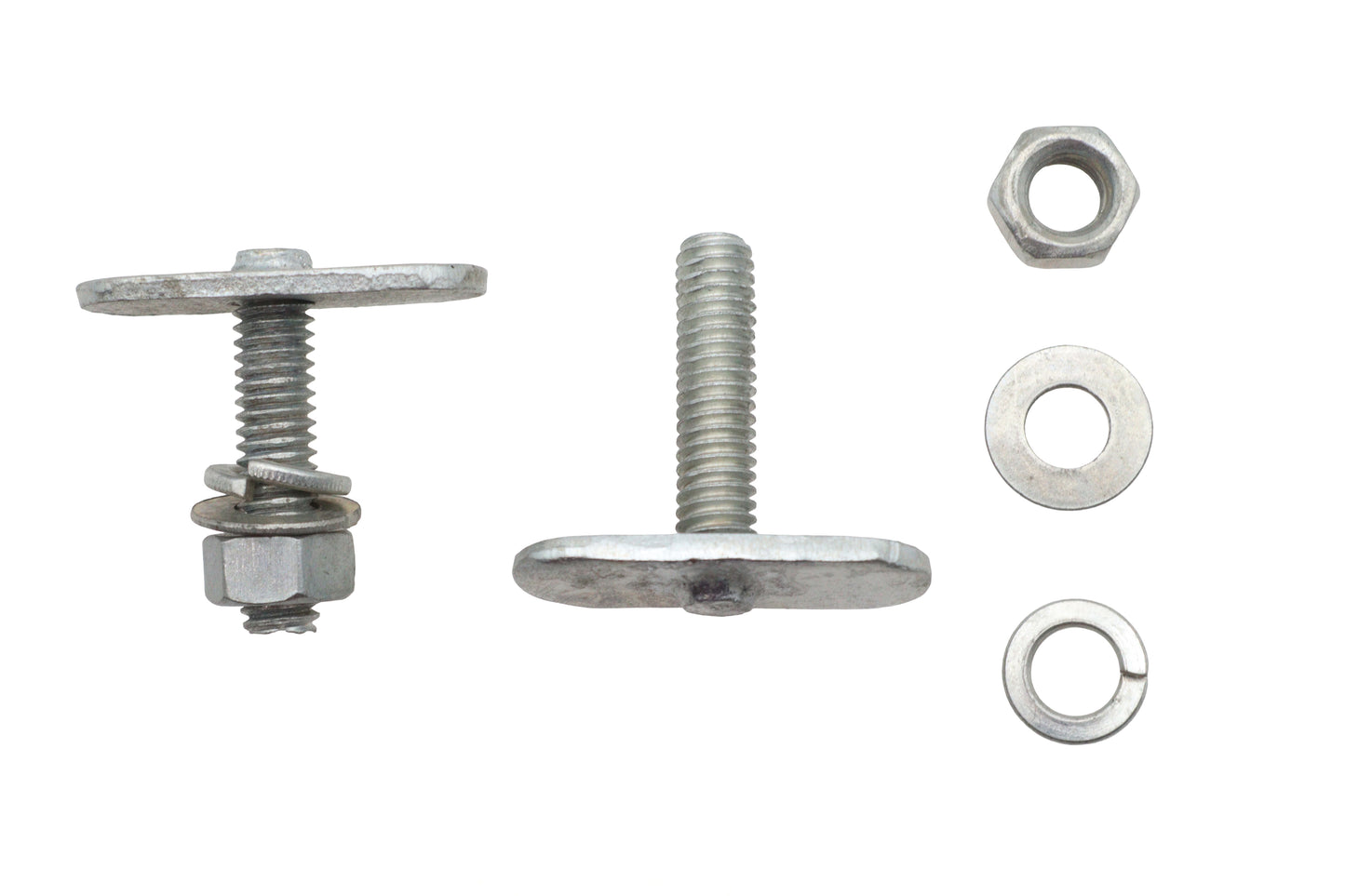Complete Muffler T Bolt Set Zinc