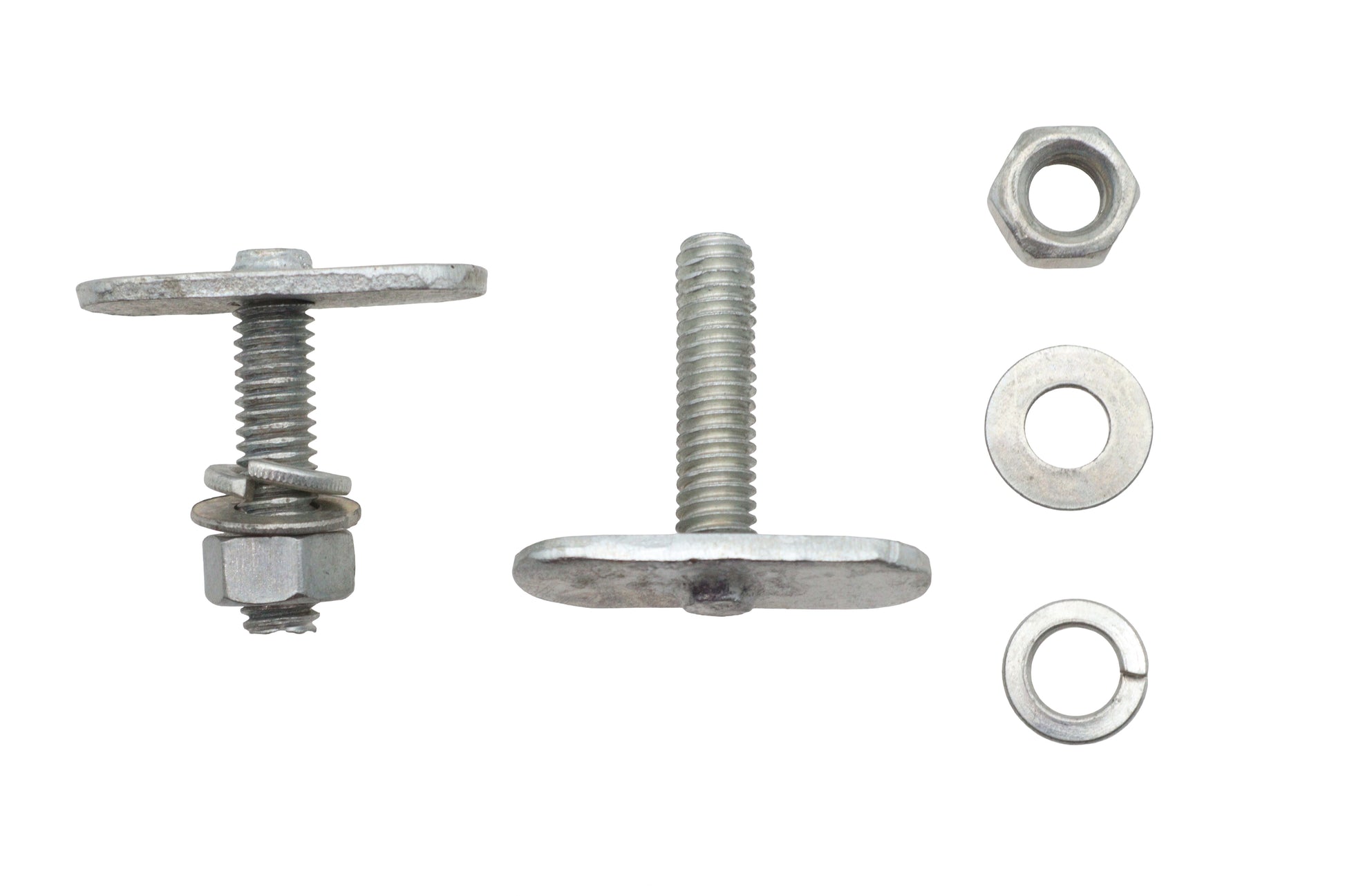 Complete Muffler T Bolt Set Zinc