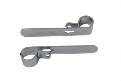 Chrome 1 Exhaust "P" Clamp Set