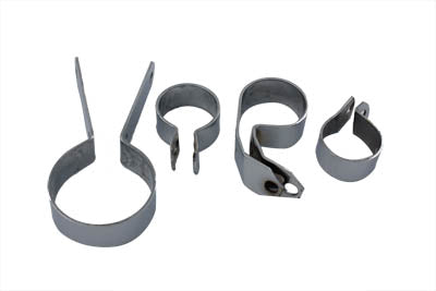Chrome Exhaust Clamp Kit
