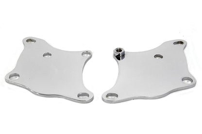 Chrome Front Lower Motor Mounts