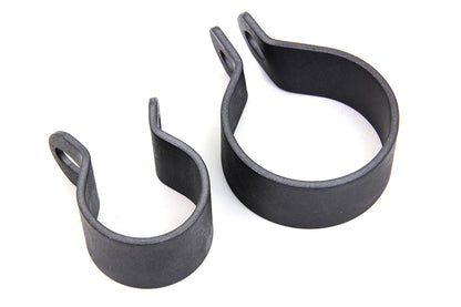 Front Exhaust Parkerized Clamp Set
