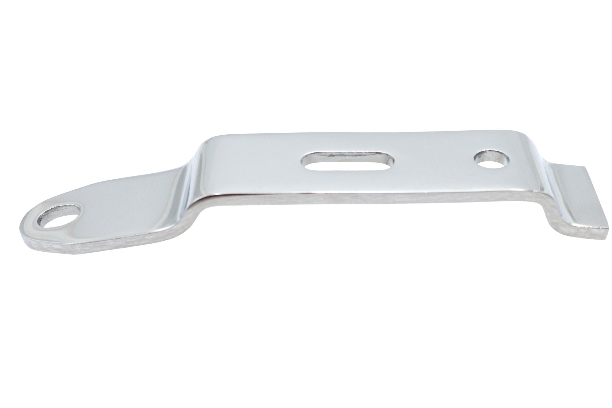 Chrome Long Rear Seat Mount Tab