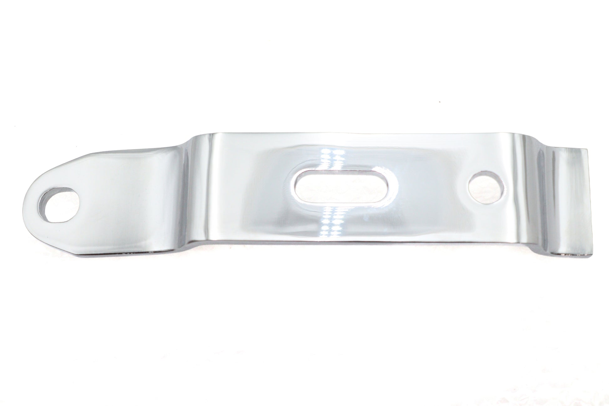 Chrome Long Rear Seat Mount Tab