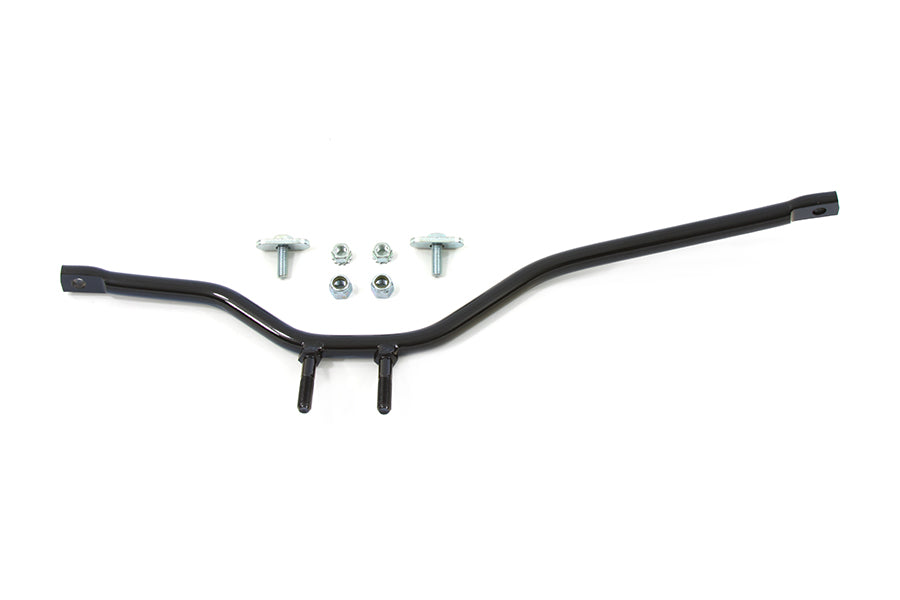 1-3/4 Exhaust Pipe Mount Bracket Black