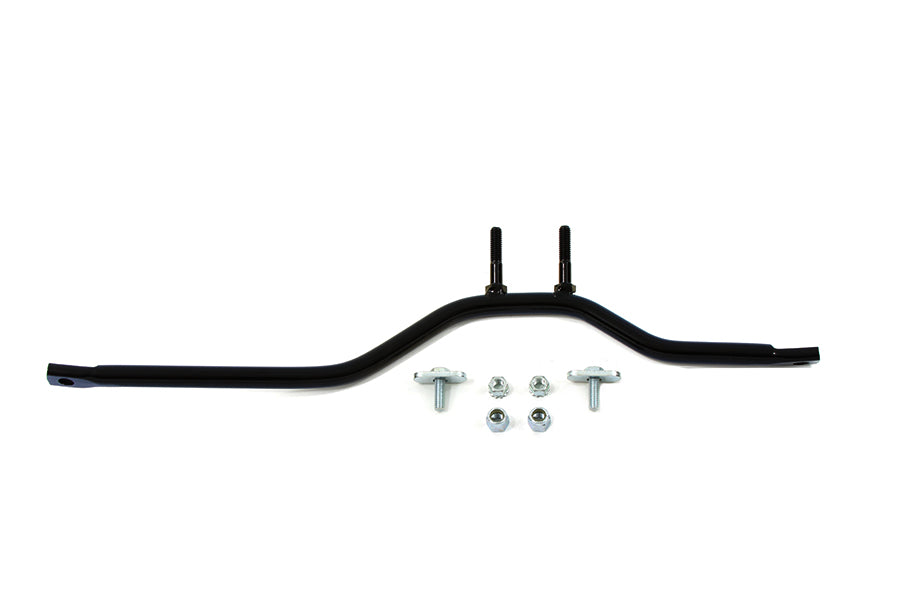 1-3/4 Exhaust Pipe Mount Bracket Black