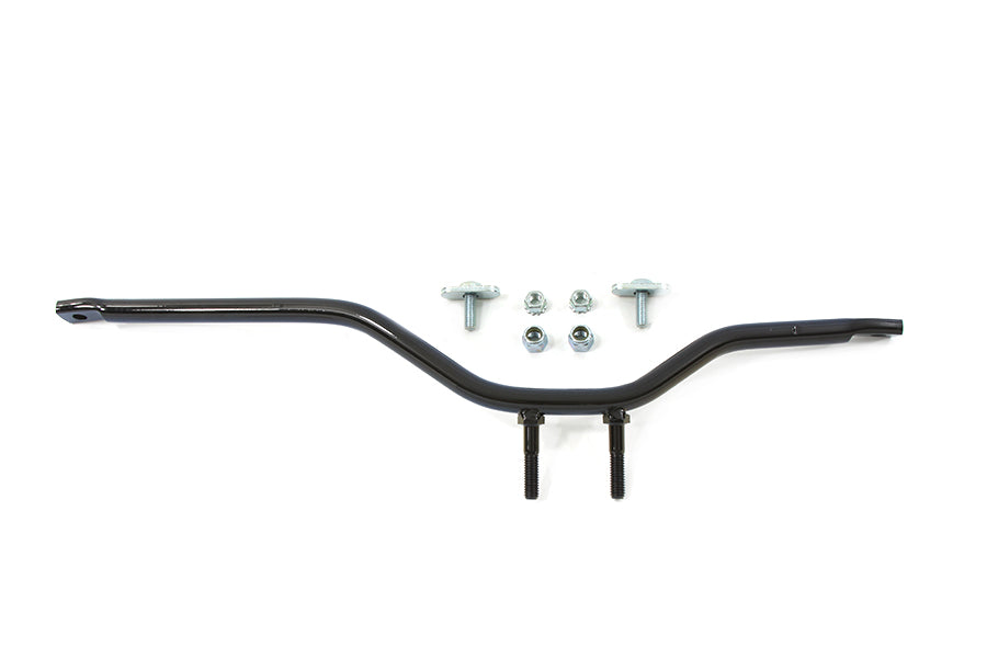 1-3/4 Exhaust Pipe Mount Bracket Black