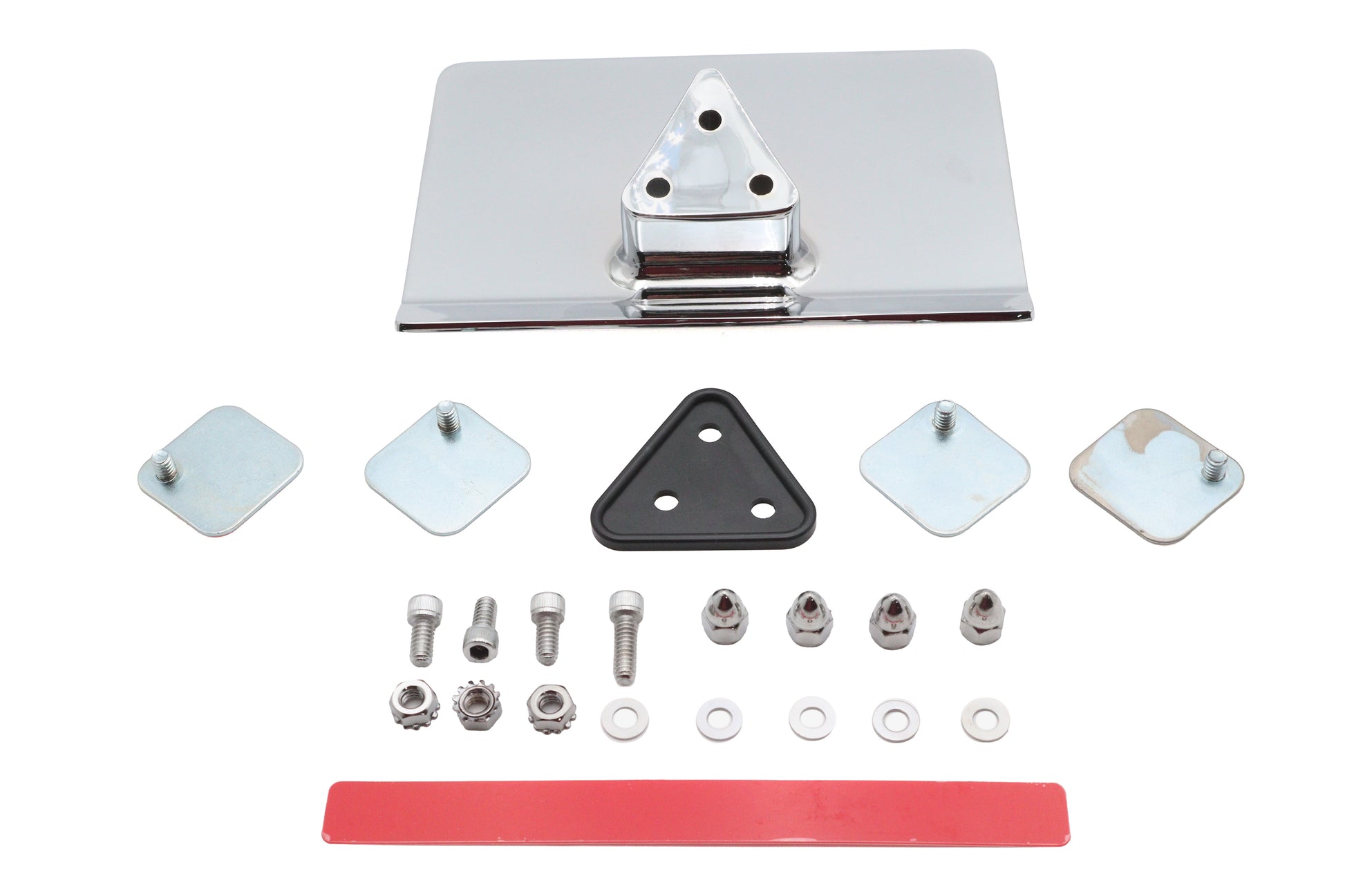Laydown License Plate Frame Mounting Kit