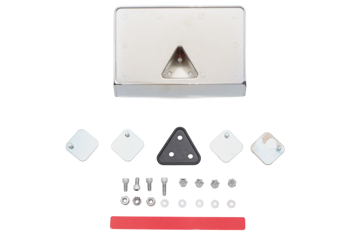 Laydown License Plate Frame Mounting Kit