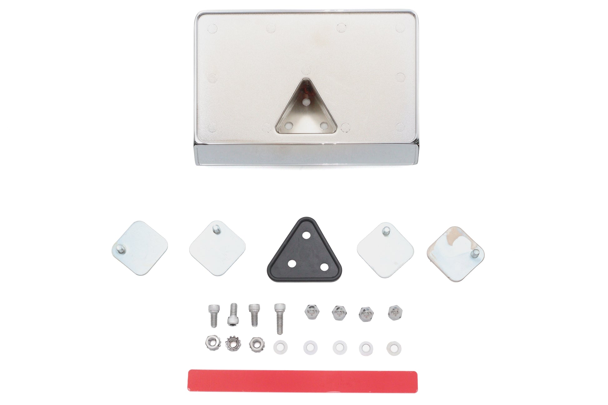 Laydown License Plate Frame Mounting Kit