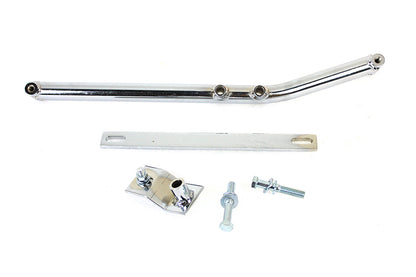 Upsweep Header Mounting Bracket Kit Chrome
