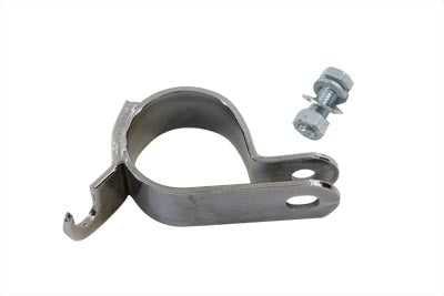 Rear Crossover Pipe Clamp Chrome