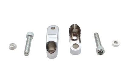 Turn Signal Mount Set Chrome
