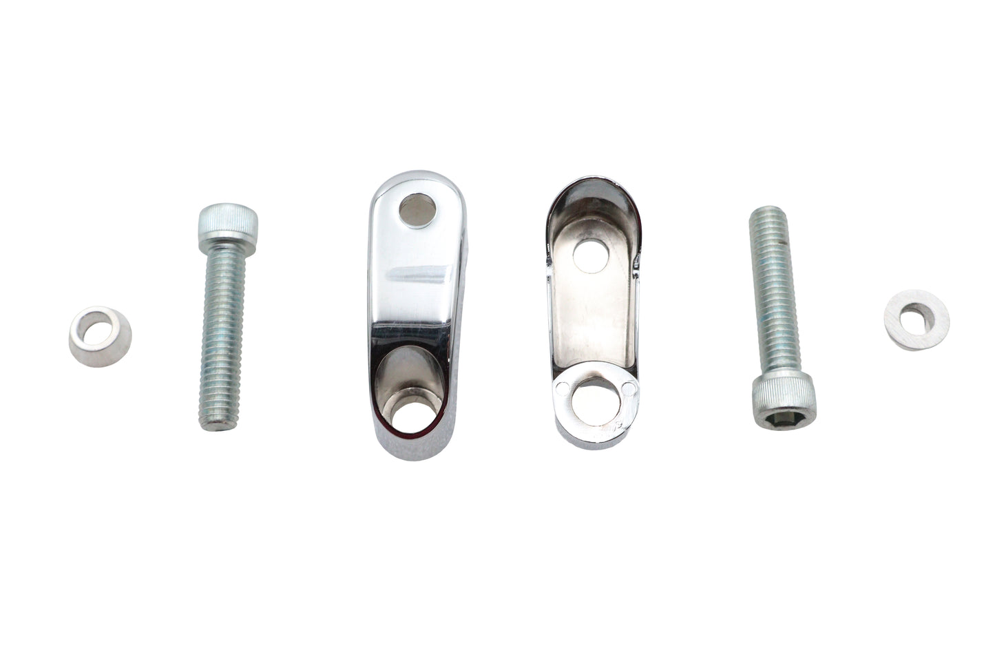 Turn Signal Mount Set Chrome