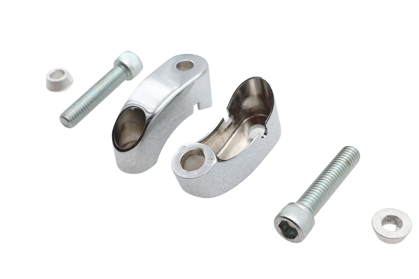 Turn Signal Mount Set Chrome