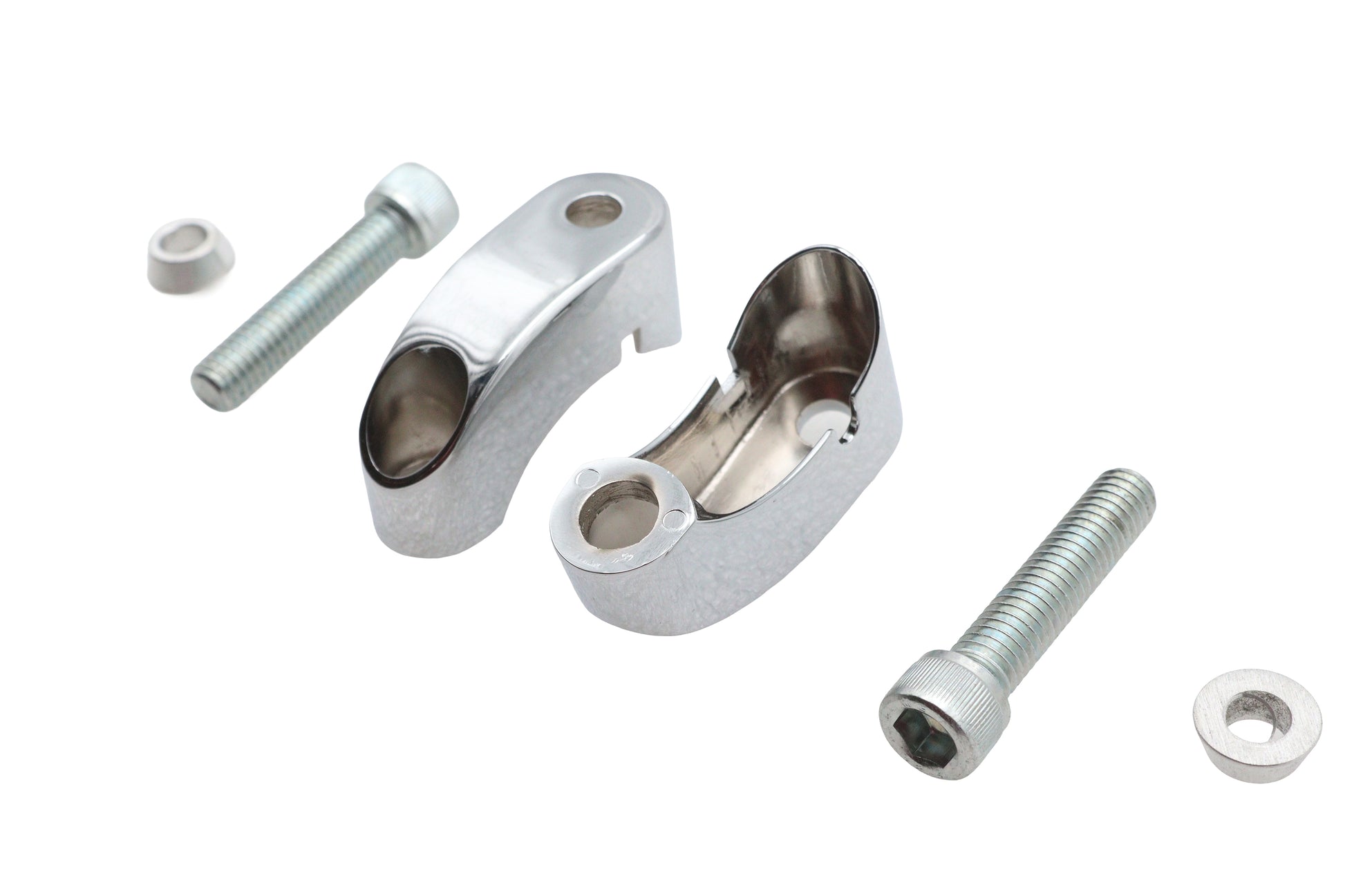 Turn Signal Mount Set Chrome