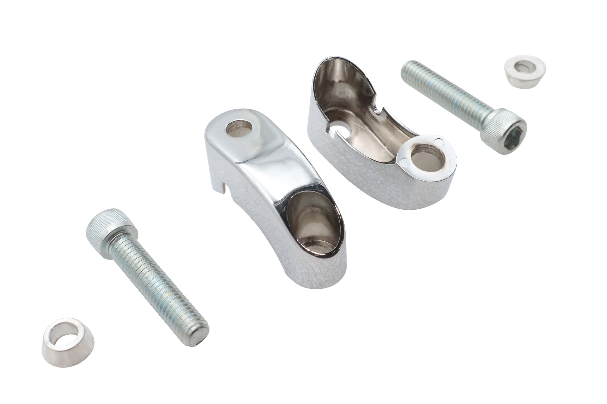 Turn Signal Mount Set Chrome