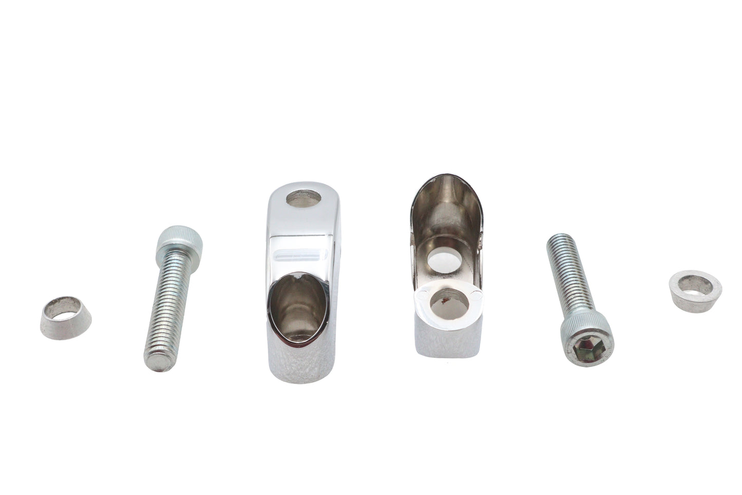 Turn Signal Mount Set Chrome