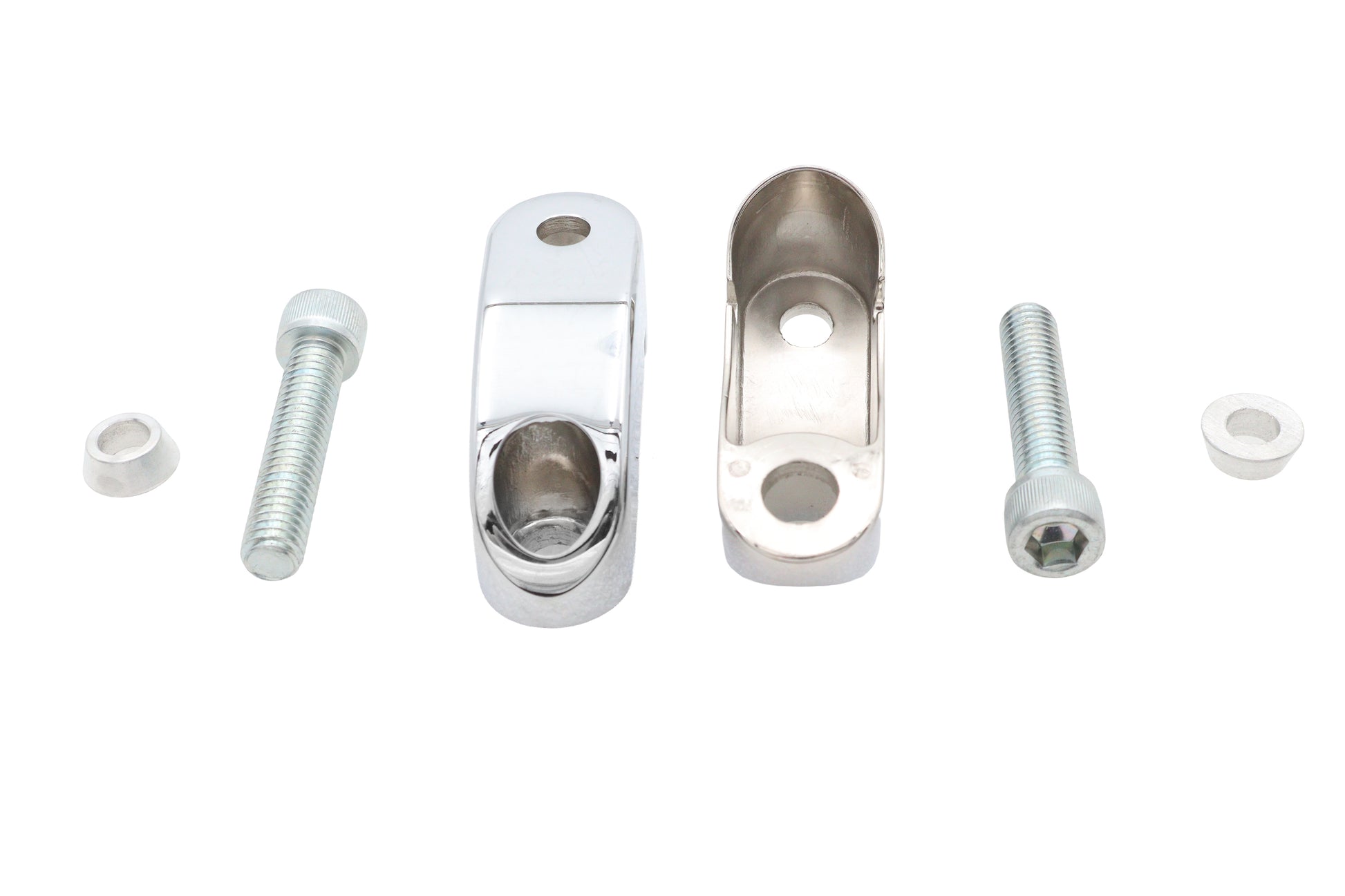 Turn Signal Mount Set Chrome