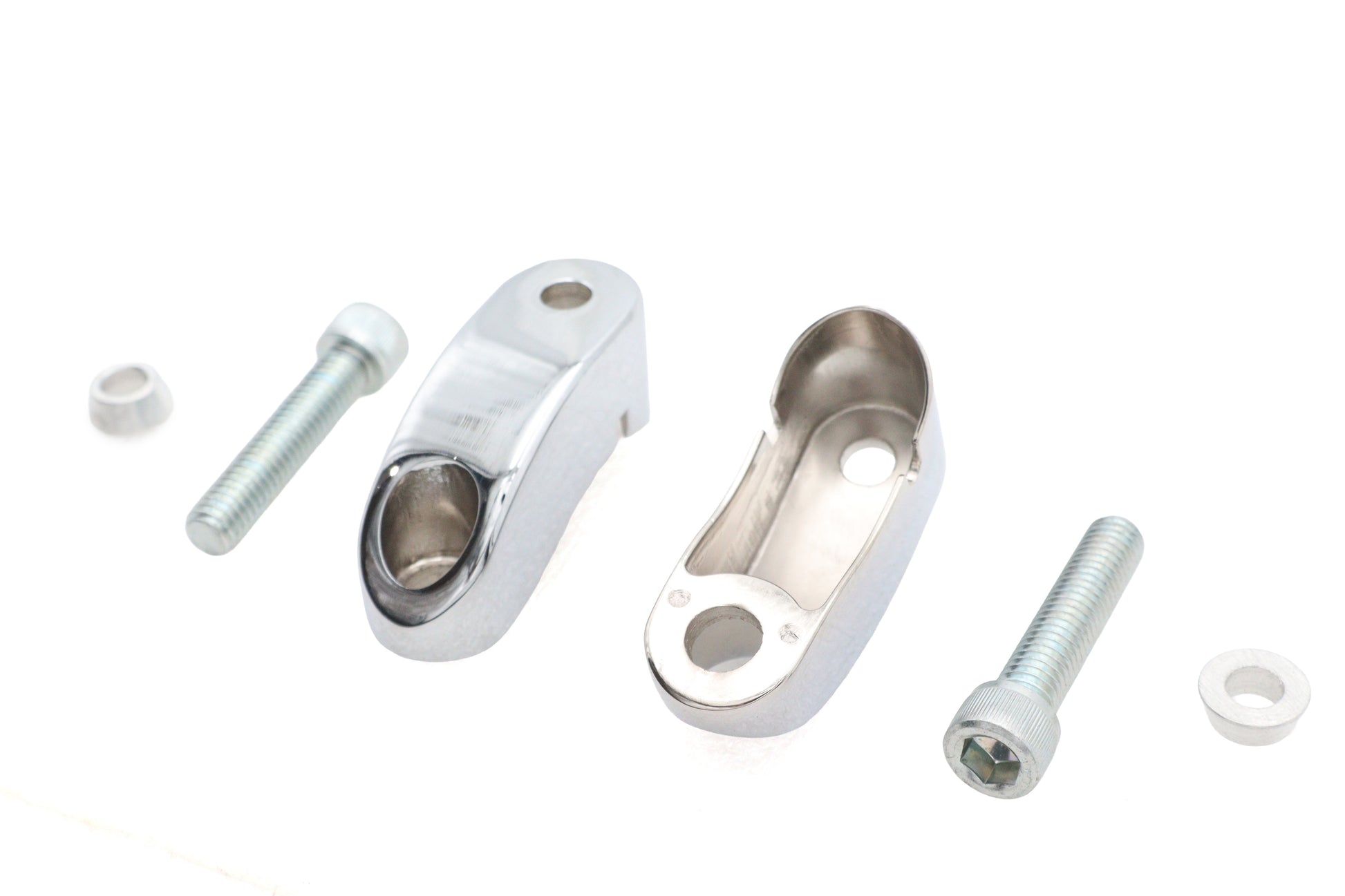 Turn Signal Mount Set Chrome