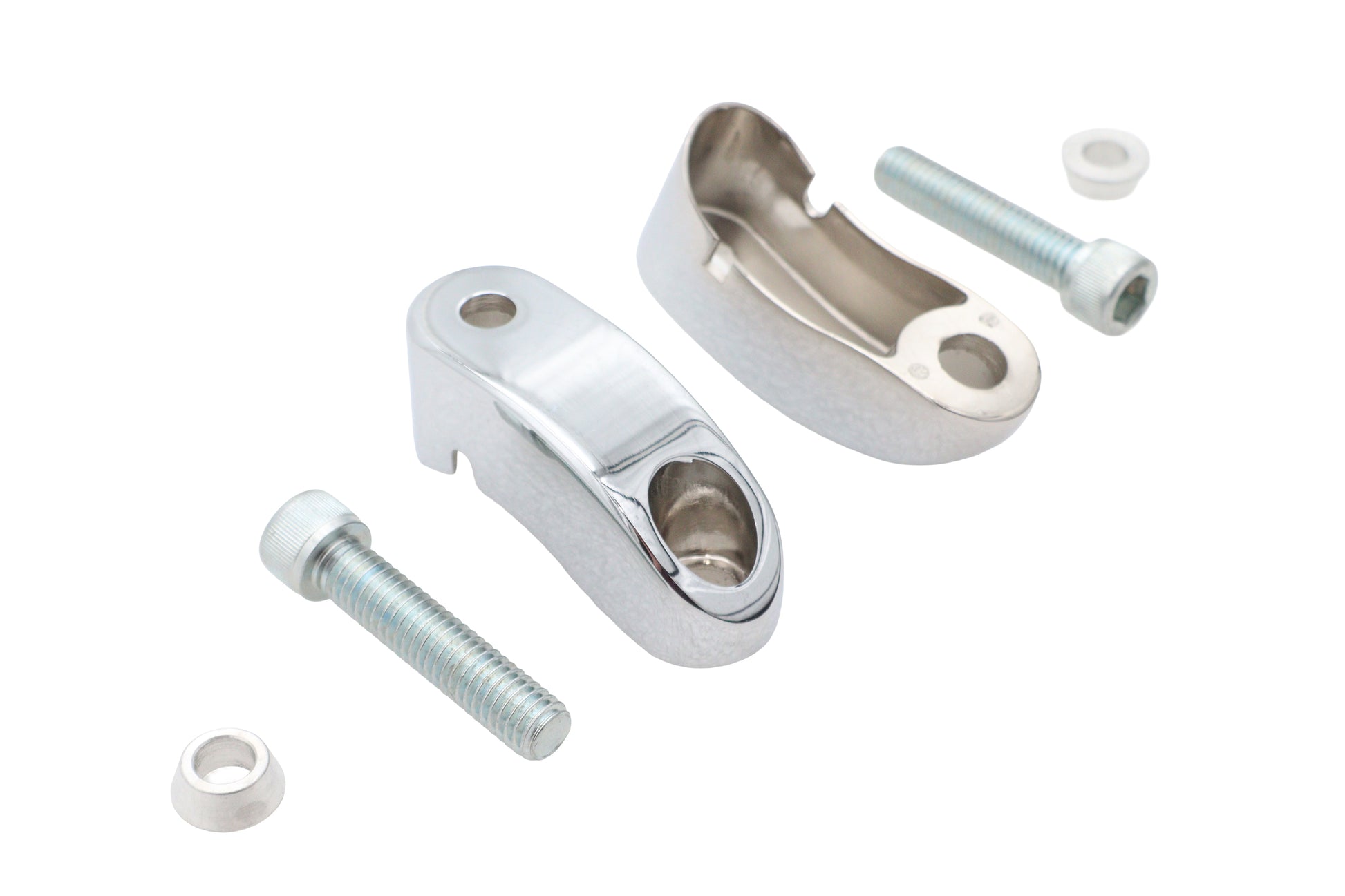 Turn Signal Mount Set Chrome