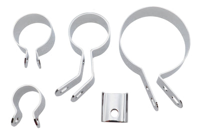 Chrome Exhaust Clamp Kit